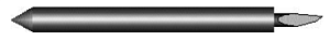 Неоригиналльный нож для плоттеров GCC для мелких деталей. Угол 50°, офсет 0.175 мм, диаметр 2.5 мм (аналог 265017560G)