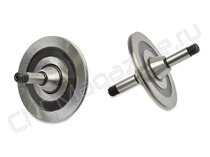 Ролик направляющий двухосный электроэрозионных станков DK77, 31.5 мм, конусный, набор 2 шт