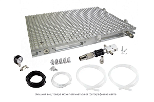 Вакуумный стол (плита) ВС-400х300х28-12.5/12.5-3x3мм