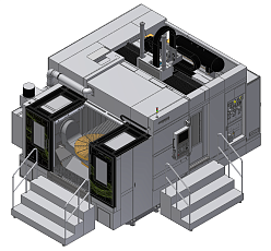 5-ти осевой фрезерный станок с ЧПУ MCMI® серии GreenLine® Модель GL-150U